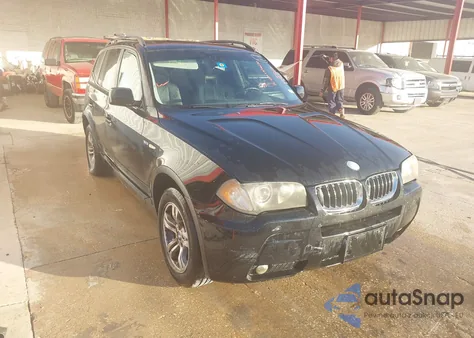 2006 BMW X3 3.0I from USA, damaged, VIN WBXPA93446WD28029